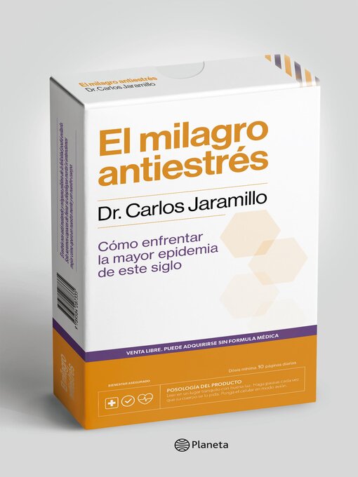 Title details for El milagro antiestrés by Dr. Carlos Jaramillo - Wait list